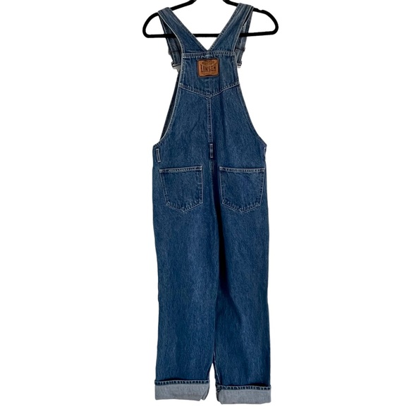 Vintage LINSON Denim Jeans Bib Overalls Pants Pantsuit 100% Cotton - Picture 12 of 16